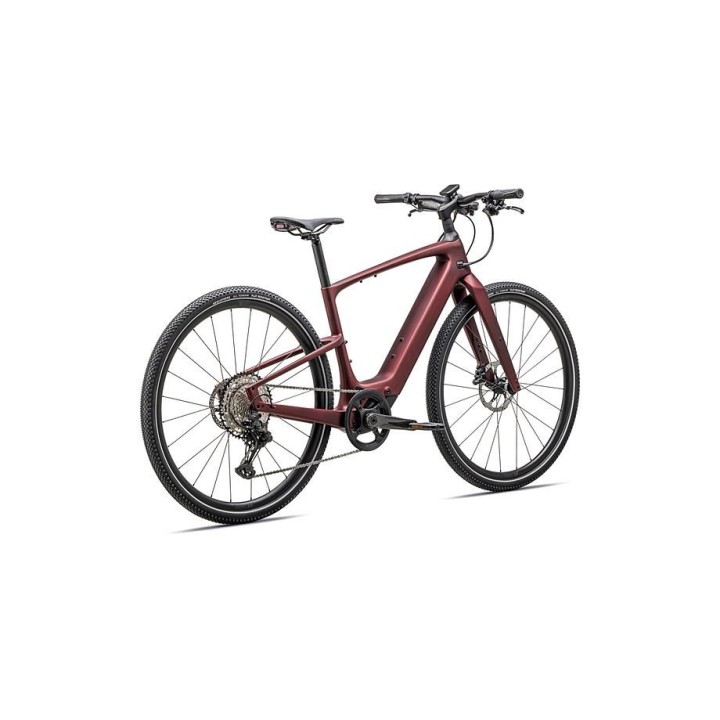 Vélo Specialized Turbo Vado SL 2 6.0 Carbone Satin Red Sky / Red Onyx Frost 2025