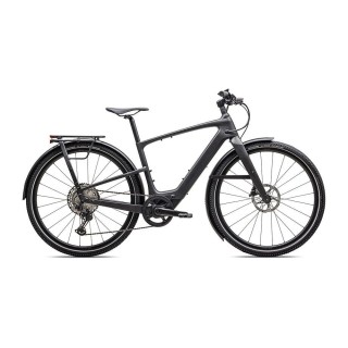 Vélo Specialized Turbo Vado SL 2 6.0 EQ Carbone Satiné Noir Micro Speckle / Obsidian Frost 2025