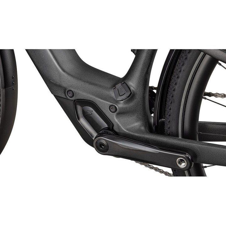 Vélo Specialized Turbo Vado SL 2 6.0 EQ Carbone Satiné Noir Micro Speckle / Obsidian Frost 2025