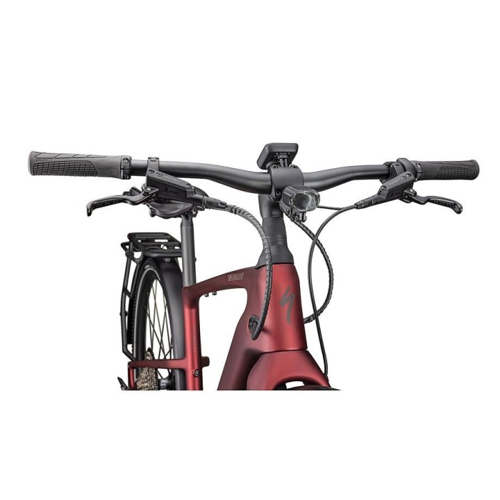 Vélo Specialized Turbo Vado SL 2 6.0 EQ Carbone Satin Red Sky / Red Onyx Frost 2025