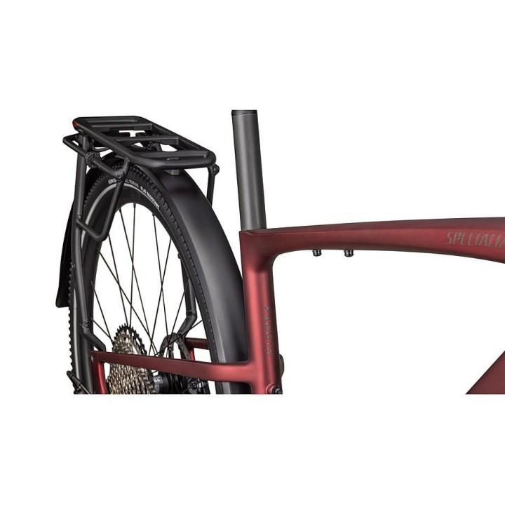Vélo Specialized Turbo Vado SL 2 6.0 EQ Carbone Satin Red Sky / Red Onyx Frost 2025