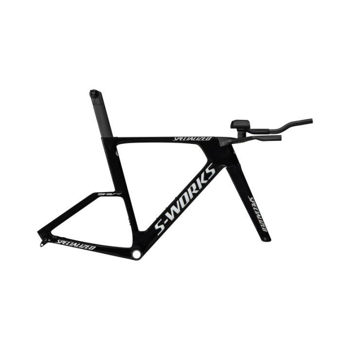 Cuadro Specialized SHIV TT SW MODULE Gloss Tarmac Black / Metallic White Silver 2025