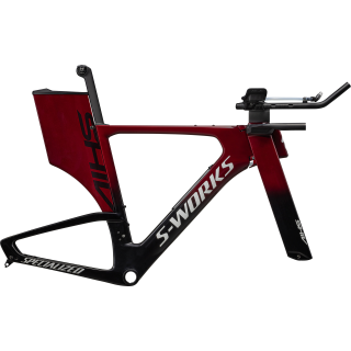 Cuadro Specialized Shiv Sw Frmset Ltd Gloss Maroon Tarmac Black Metallic White Silver