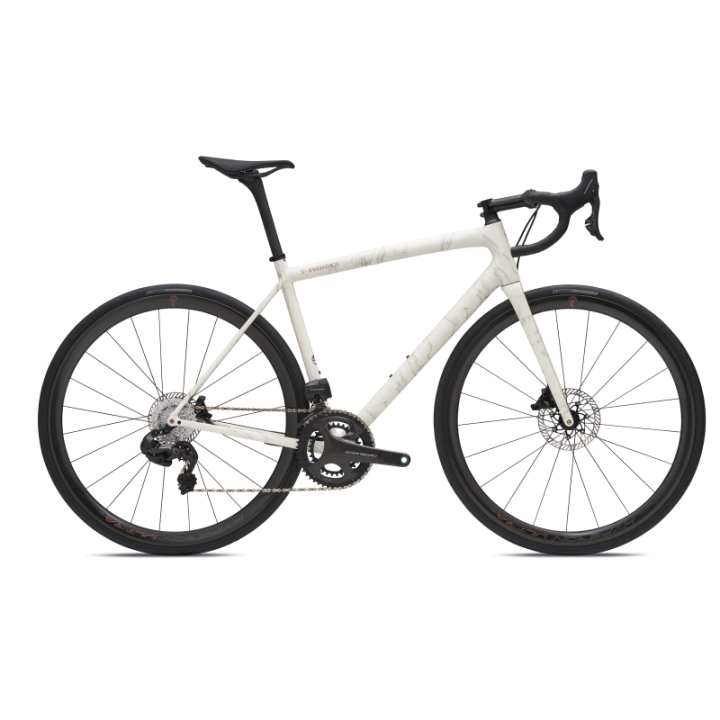 Bicicleta Specialized Aethos S-Works LTD Satin Birch / Black Pearl 2023