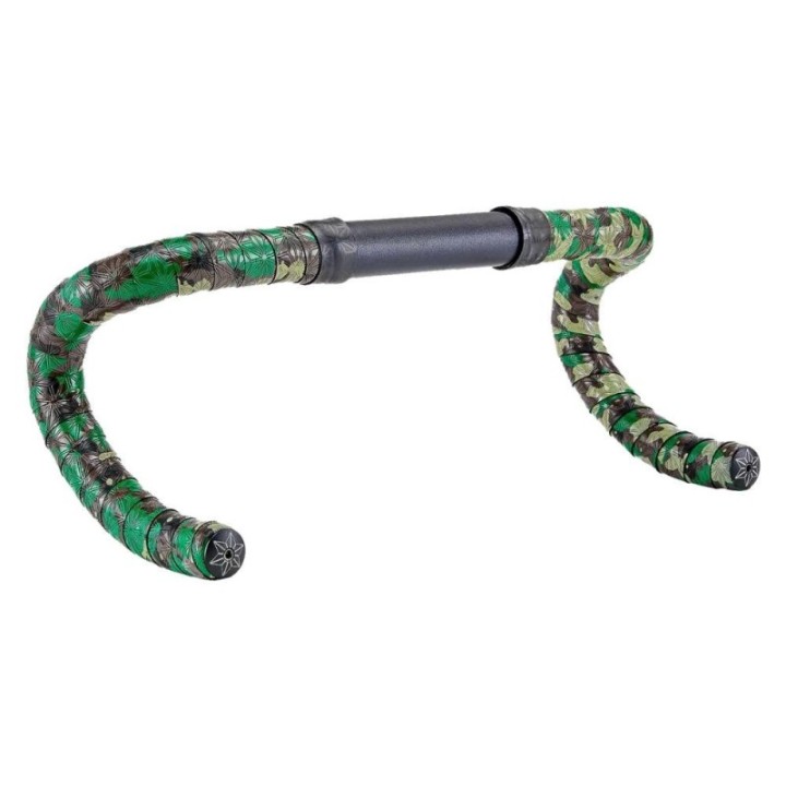 Cinta De Manillar Supacaz Super Sticky Kush Tape Gravel Camo/Ano Black