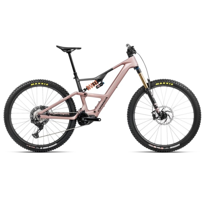 Bicicleta Orbea Rise Lt M-Team 630W Desert Rose - Carbon Raw (Matt) 2025