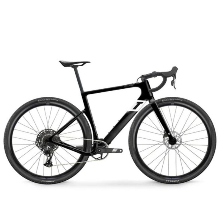Vélo 3T Ultra Boost APEX Eagle 1X12 700C Noir/Blanc | Gravel