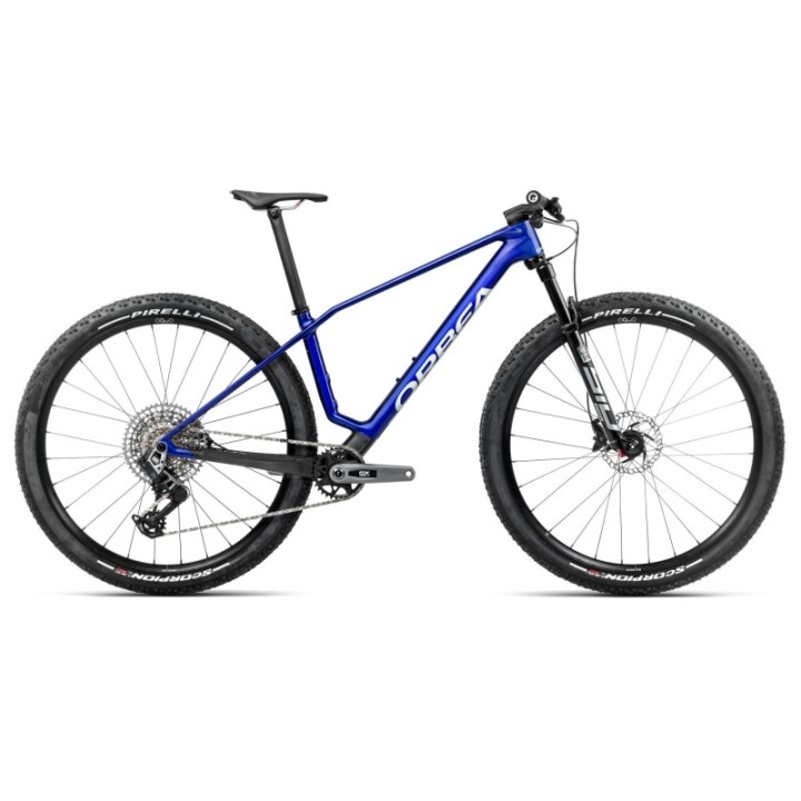 Bicicleta Orbea Alma M-Pro Cobalt Blue (Gloss) - Carbon Raw (Matt) 2025