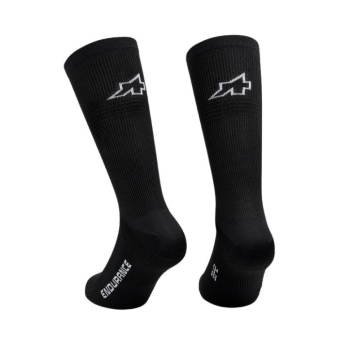 Chaussettes Assos Endurance S11 Black Series|Vêtements de cyclisme
