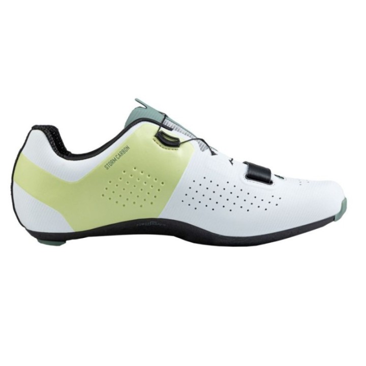 Chaussures de route Northwave Storm Carbon Blanc-Jaune Pastel | Chaussures de route