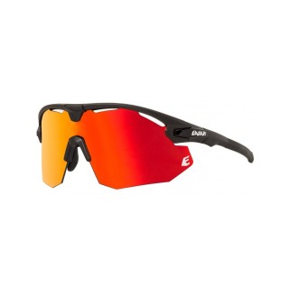 Gafas Eassun Giant Negro Mate Lente Rojo|Gafas ciclismo