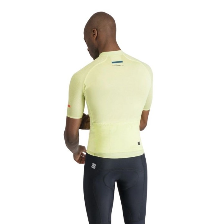 Maillot Manga Corta Sportful Supernova Shadow Lime