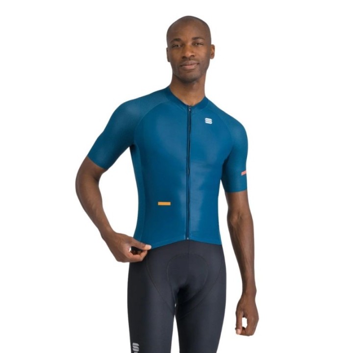 Maillot Manga Corta Sportful Supernova Teal Blue