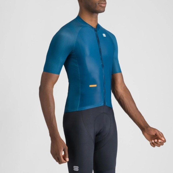 Maillot Manga Corta Sportful Supernova Teal Blue