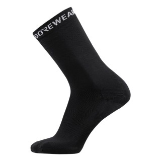 Chaussettes Gore Essential Black | chaussettes de cyclisme