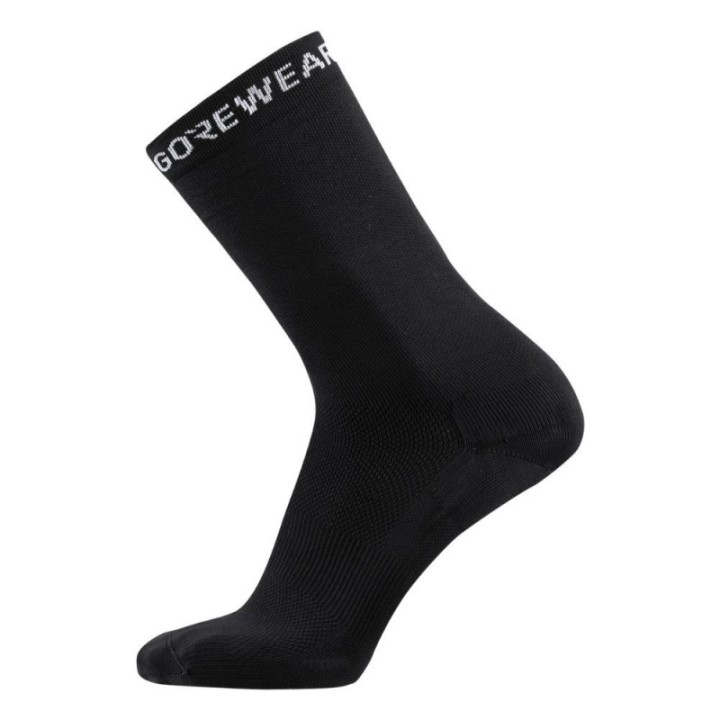 Chaussettes Gore Essential Black | chaussettes de cyclisme