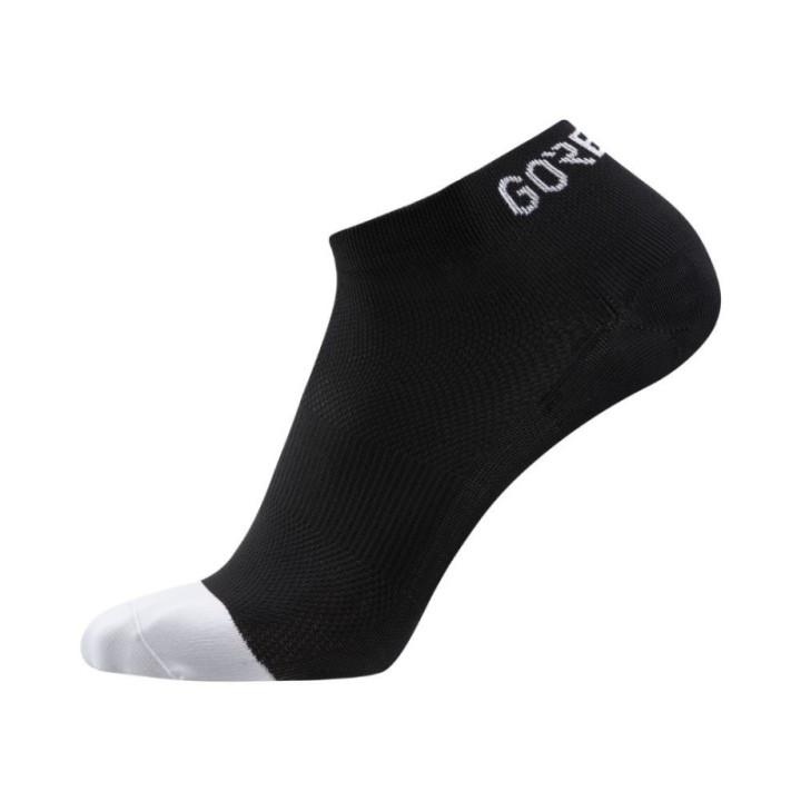 Chaussettes courtes Gore Essential Black | chaussettes de cyclisme