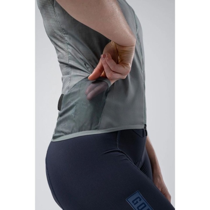 Chaleco Mujer Gobik Plus 2.0 Cedar Check|Ropa ciclismo