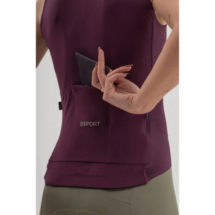 Maillot Femme Sans Manches Gsport One Bloom|Maillot