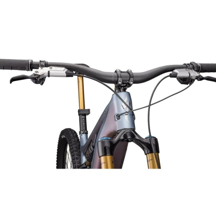 Vélo Specialized Turbo Levo S-Works Carbon G4 Nb Gloss Glacial Metallic / Red Pearl / Black Pearl 2026