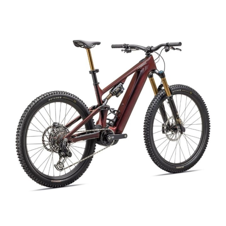 Vélo Specialized Turbo Levo S.Works Carbon G4 Nb Rouge nacré brillant / Noir / Blanc métallisé argenté 2026