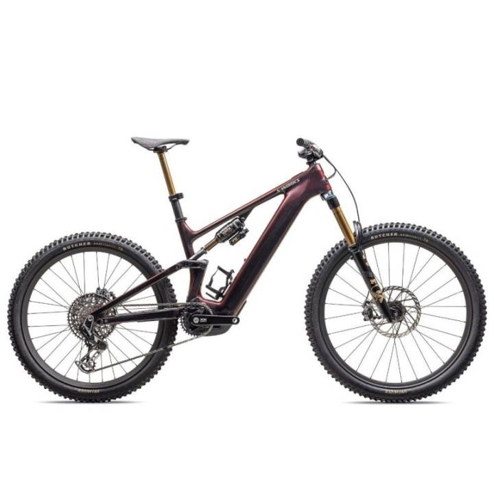 Vélo Specialized Turbo Levo S.Works Carbon G4 Nb Rouge nacré brillant / Noir / Blanc métallisé argenté 2026