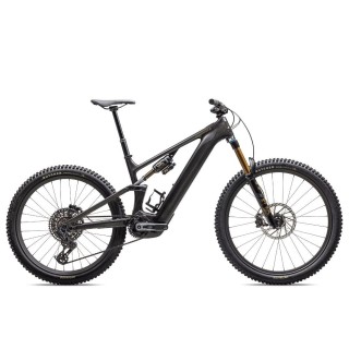 Vélo Specialized Turbo Levo Pro Carbon G4 Nb Gloss Metallic Obsidian / Burnt Gold Metallic 2026