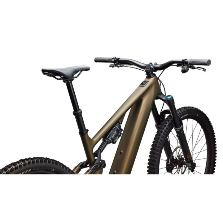 Vélo Specialized Turbo Levo Expert Carbon G4 Nb Satin Burnt Gold Metallic / Double 2026