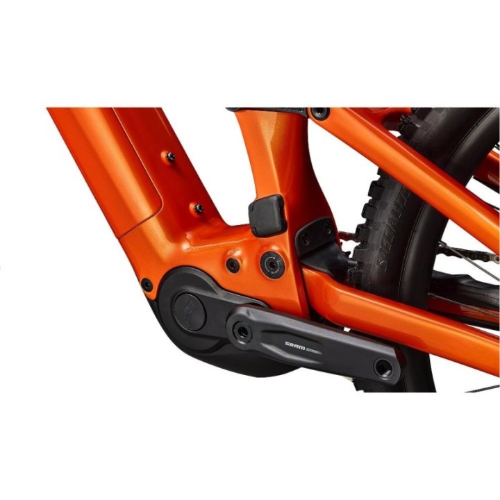 Vélo Specialized Turbo Levo Comp Carbon G4 Nb Orange brillant sur argent poudré / bleu marine foncé 2026
