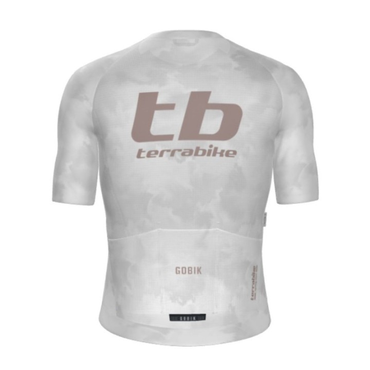 Maillot Unisex Manga Corta Gobik Cx Pro 4.0 Terrabike Mármol Cloud