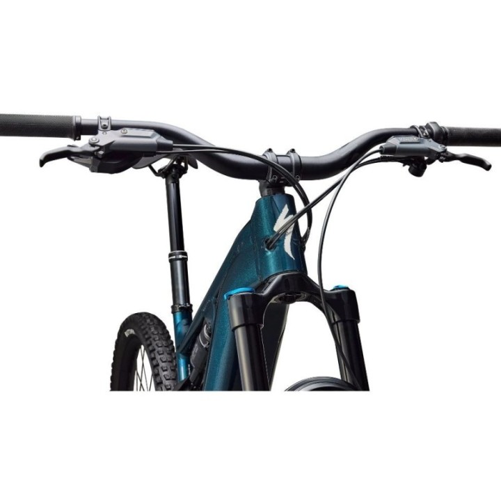 Vélo Specialized Turbo Levo Comp Alloy G4 Nb Gloss Deep Lake Metallic / Dune White 2026