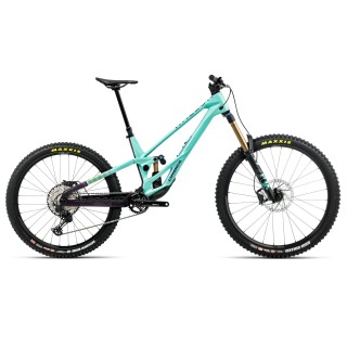 Vélo Orbea Rallon E-Team Aloha Green - Fantasy Purple Carbon View (brillant) 2026