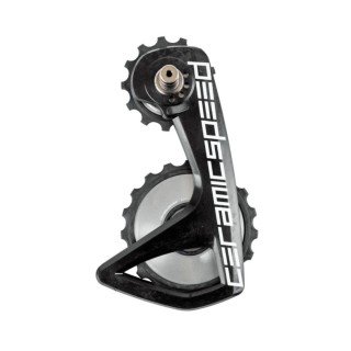 Portapoleas Ceramicspeed OSPW RS Alpha Shimano 9250/8150 Argent Logo équipe