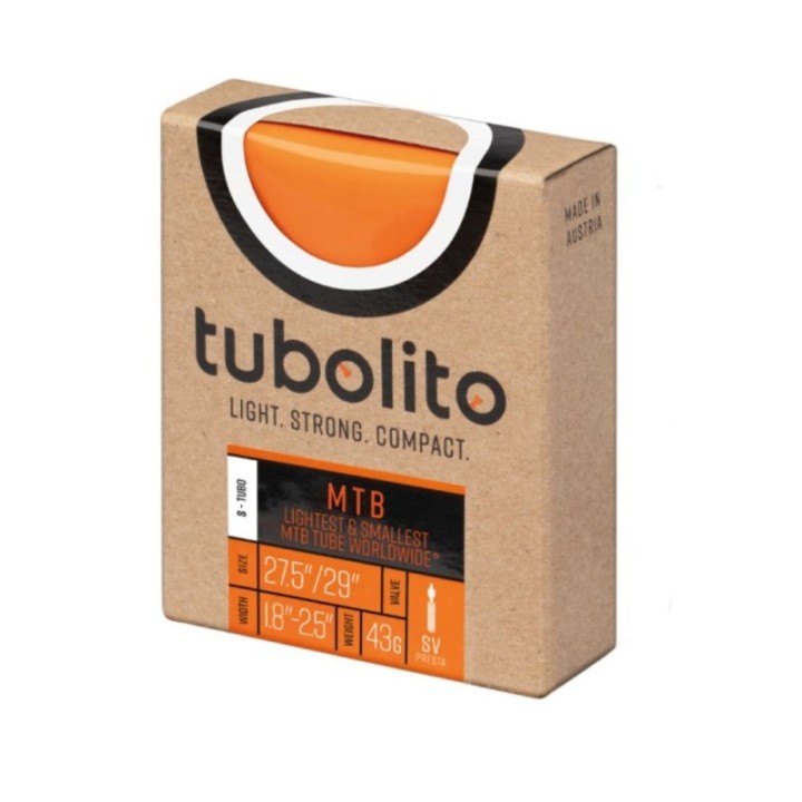 Chambre à air Tubolito S-Tubo MTB 29" 27'5" valve Presta | Chambre à air VTT