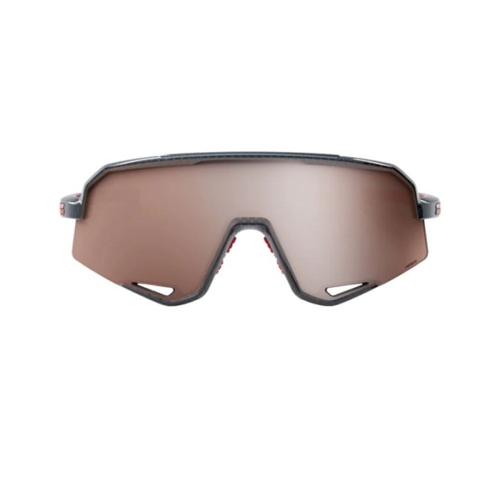 Gafas 100% Slendale Lente HiPER® Crimson Silver Mirror Lens - Montura Gloss Carbon Fiber