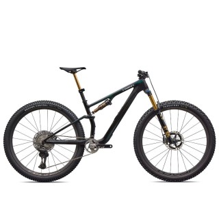 Vélo Specialized Epic 8 S-Works Evo DI2 Carbone brillant / Vert à violet dégradé Viavi / Métal liquide brossé 2026