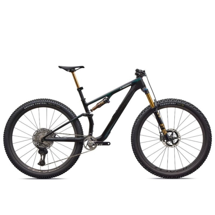 Bicicleta Specialized Epic 8 S-Works Evo DI2 Gloss Carbon / Green to Purple Viavi Fade / Brushed Liquid Metal 2026