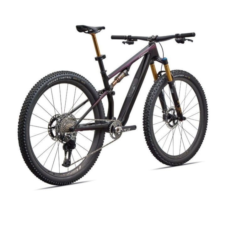 Bicicleta Specialized Epic 8 S-Works Evo DI2 Gloss Carbon / Green to Purple Viavi Fade / Brushed Liquid Metal 2026
