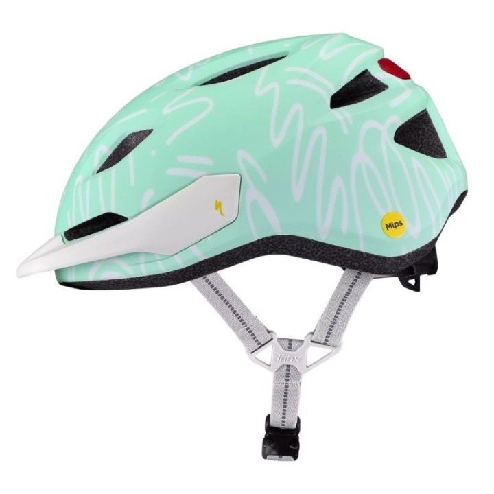 Casque enfant Specialized Shuffle 2 LED Dune White Graphic