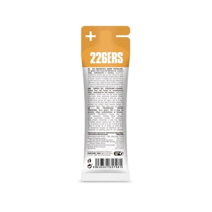 Gel 226ERS High Fructose 80g Speculoos|Nutrición ciclismo|