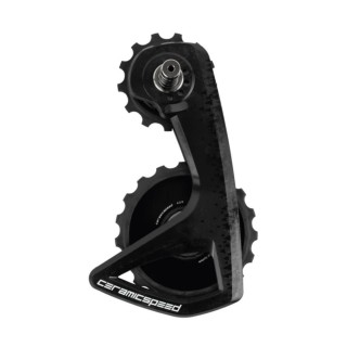 Portapoleas Ceramicspeed OSPW RS Alpha Shimano 9250/8150 Argent Logo équipe