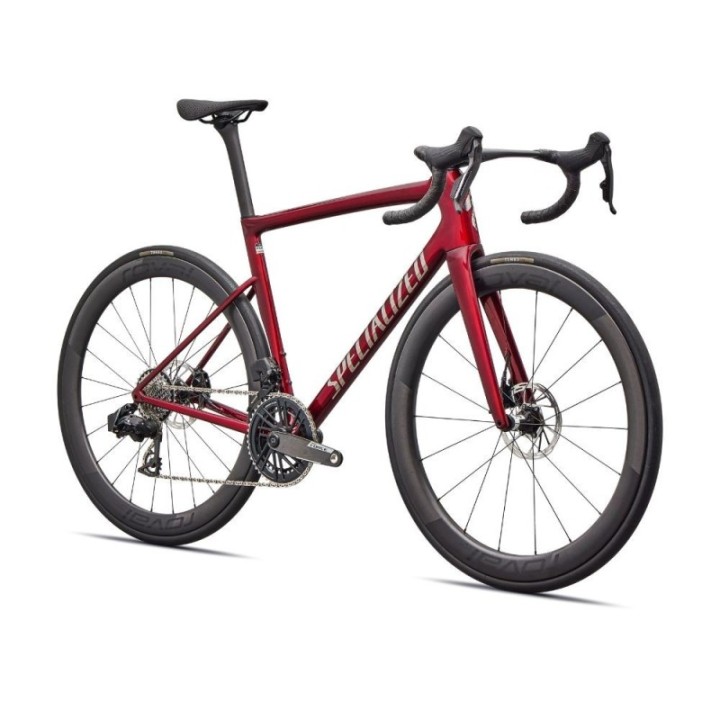Vélo Specialized Tarmac Sl8 Pro Axs Rouge brillant / Chrome 2026