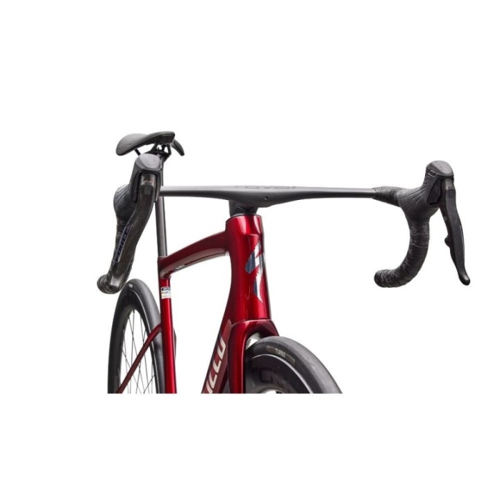 Vélo Specialized Tarmac Sl8 Pro Axs Rouge brillant / Chrome 2026