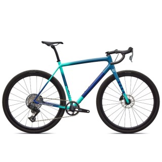 Vélo Specialized Crux Expert Axs Gris Bleu/Bleu Lagune/Blanc Dune/Bleu Majesté 2026