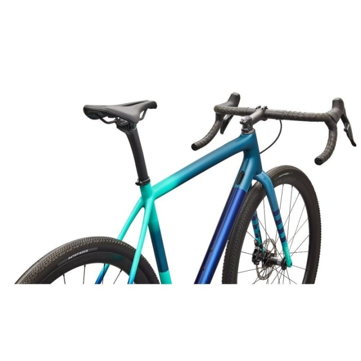 Vélo Specialized Crux Expert Axs Gris Bleu/Bleu Lagune/Blanc Dune/Bleu Majesté 2026
