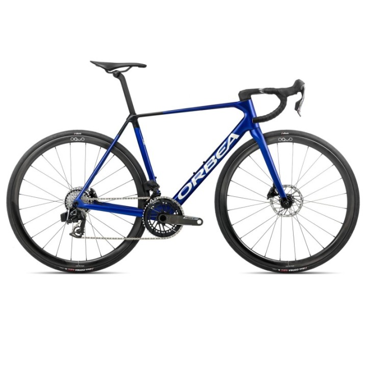 Vélo Orbea Orca M21Eteam Cobalt Blue - Carbon Raw (Matt) 2026