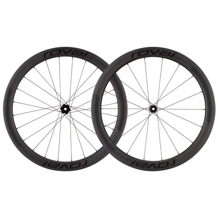 Roues Roval Rapide CL III Carbone satiné/Noir satiné
