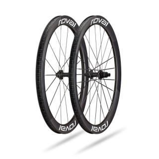 Roues Roval Rapide CLX III carbone brillant/blanc brillant
