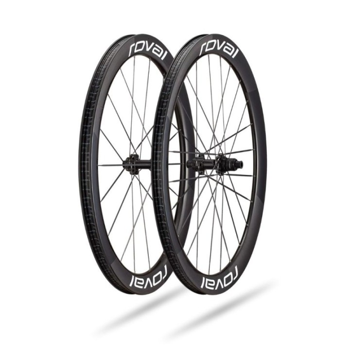 Roues Roval Rapide CLX III carbone brillant/blanc brillant