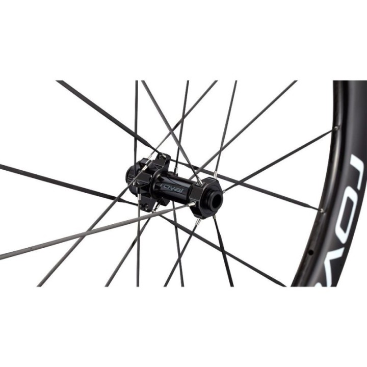 Roues Roval Rapide CLX III carbone brillant/blanc brillant